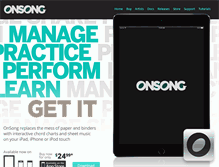 Tablet Screenshot of onsongapp.com